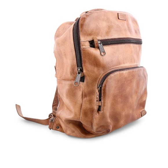 Bed Stu Brown Leather Backpack BedStu - Lafe Leather Backpack - Picture 2 of 7